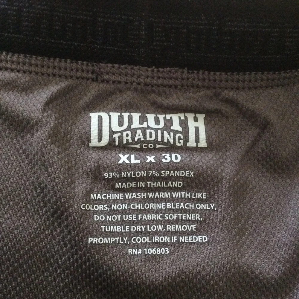Duluth Trading Co Long Underwear Base Layer XL x 30”